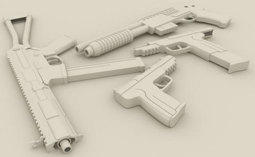 Weapon Pack (Low-Poly) preview image
